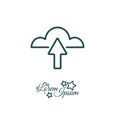 bulut depolama simgesi