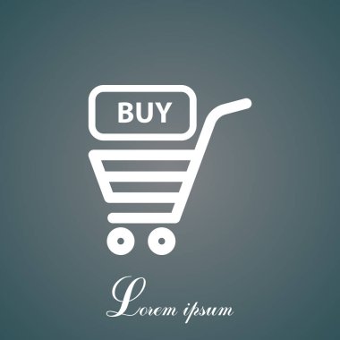 alışveriş sepeti (sepet) simgesi