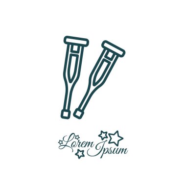 Koltuk değneği Web simgesi