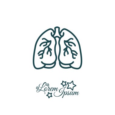 Akciğerler Web satırı simgesi