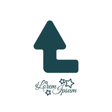 Ok sol-yukarı simgesi