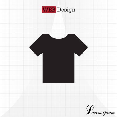 T-shirt web simgesi