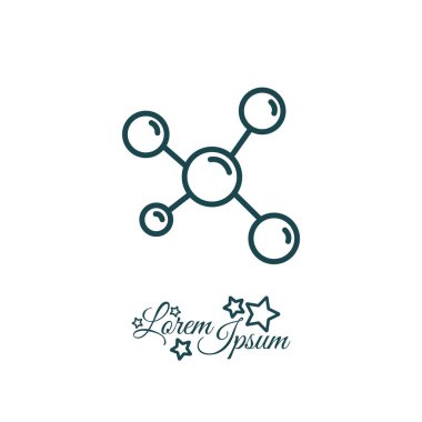 molekül web simgesi