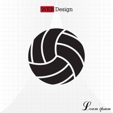 Voleybol topu simgesini