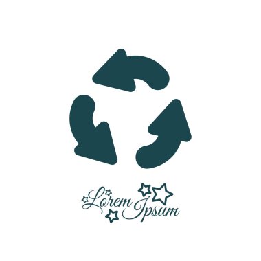 Dairesel oklar web simgesi