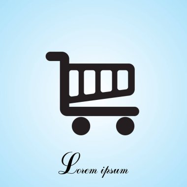 alışveriş sepeti (sepet) simgesi