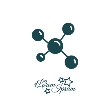 molekül web simgesi