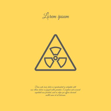 radyasyon tehlikesi sembolü