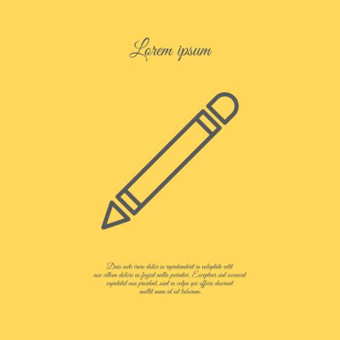 Kalem satırı simgesi