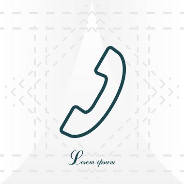 telefon cep telefonu simgesi