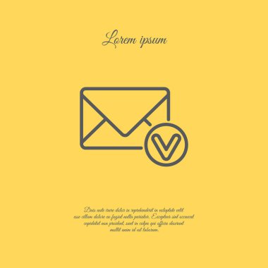 Alınan ileti simgesi