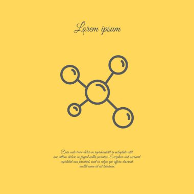 molekül bilim simgesi