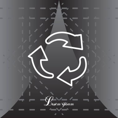 Daire okları web simgesi