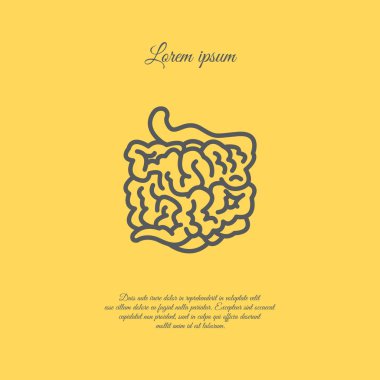 İnce bağırsak simgesi