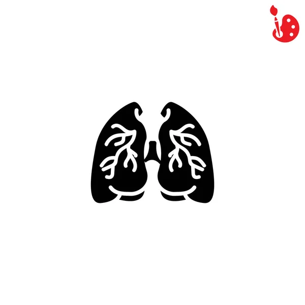 人肺图标 — 图库矢量图片