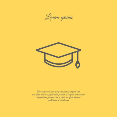 Öğrenci cap web simgesi