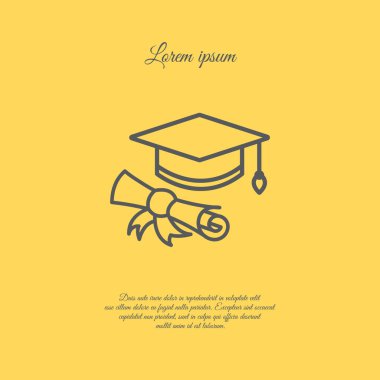 Öğrenci cap diploması ile