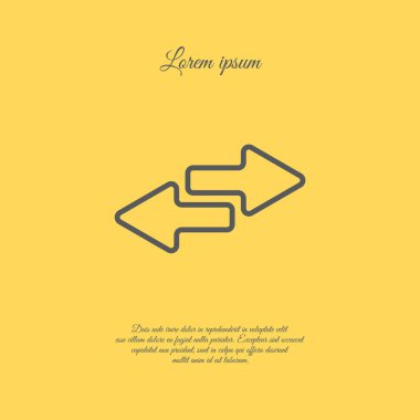 Oklar Web satırı simgesi