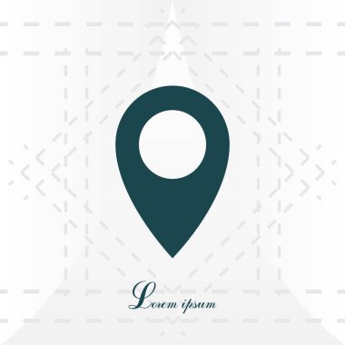 harita işaretçi simgesi