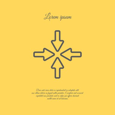 Oklar Web satırı simgesi