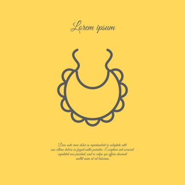 Web satırı simgesi. Önlük