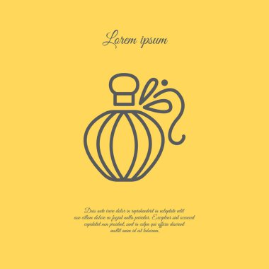 Parfüm kozmetik simgesi