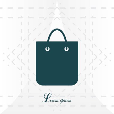 alışveriş çantası simgesi