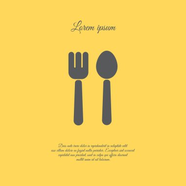 Çatal bıçak takımı web satırı simgesi