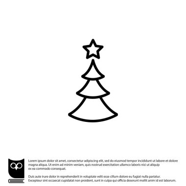 Noel ağacı simgesini