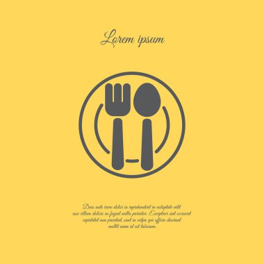 Çatal bıçak takımı web satırı simgesi