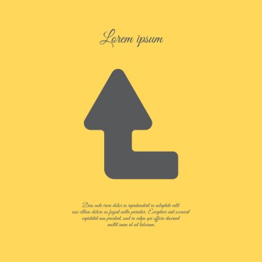 Ok sol-yukarı simgesi