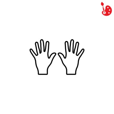  Sol ve sağ el simgesi