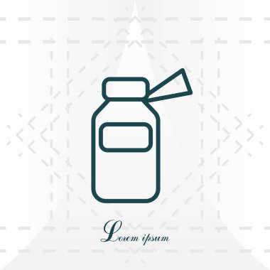 İlaç şişesi simgesi