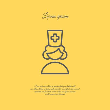 Hemşire web simgesi