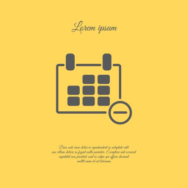 Takvim Web satırı simgesi