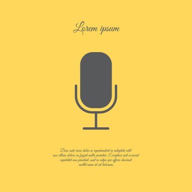 Mikrofon kayıt simgesi