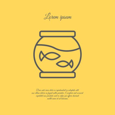 Akvaryum balık simgesiyle