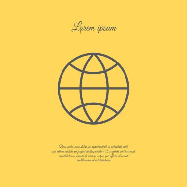 Dünya web satırı simgesi