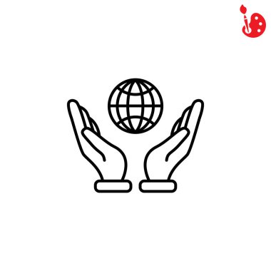 Dünya web satırı simgesi