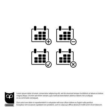 Takvim Web satırı simgesi