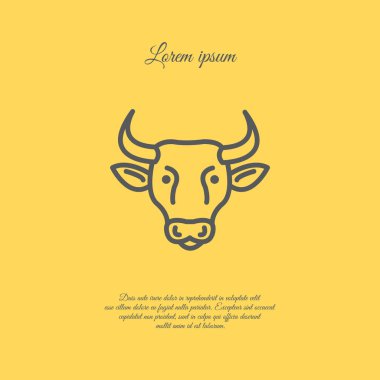 İnek, Hayvancılık simgesi. 