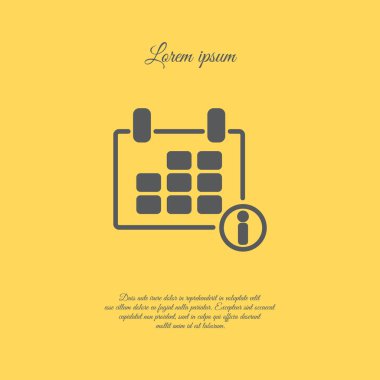 Takvim Web satırı simgesi