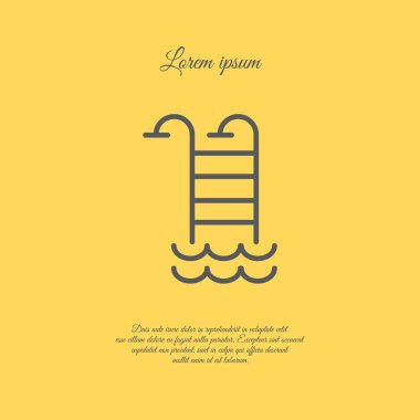 Merdiven havuzu simgesine