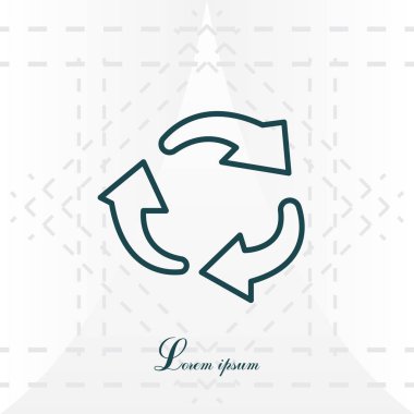 Daire okları web simgesi