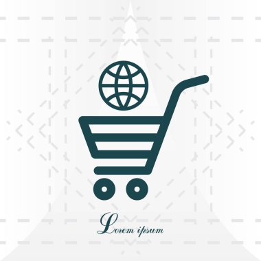 Alışveriş arabası simgesi