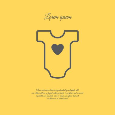 Bebek giysileri simgesi