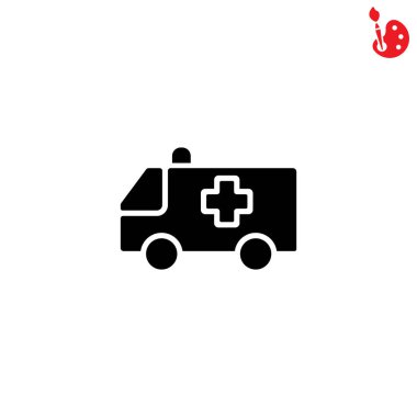 Tıp ambulans simgesi