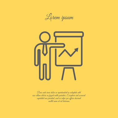  İş; Rapor (adama flipchart)