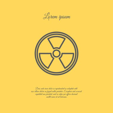 radyasyon tehlikesi sembolü