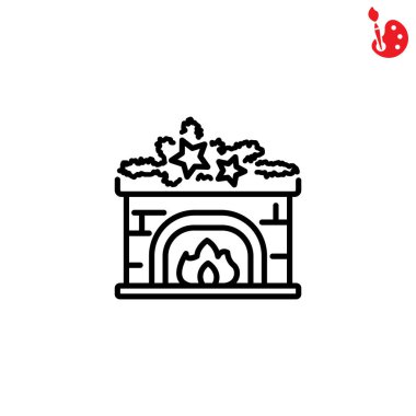 Şömine, Noel süsleri